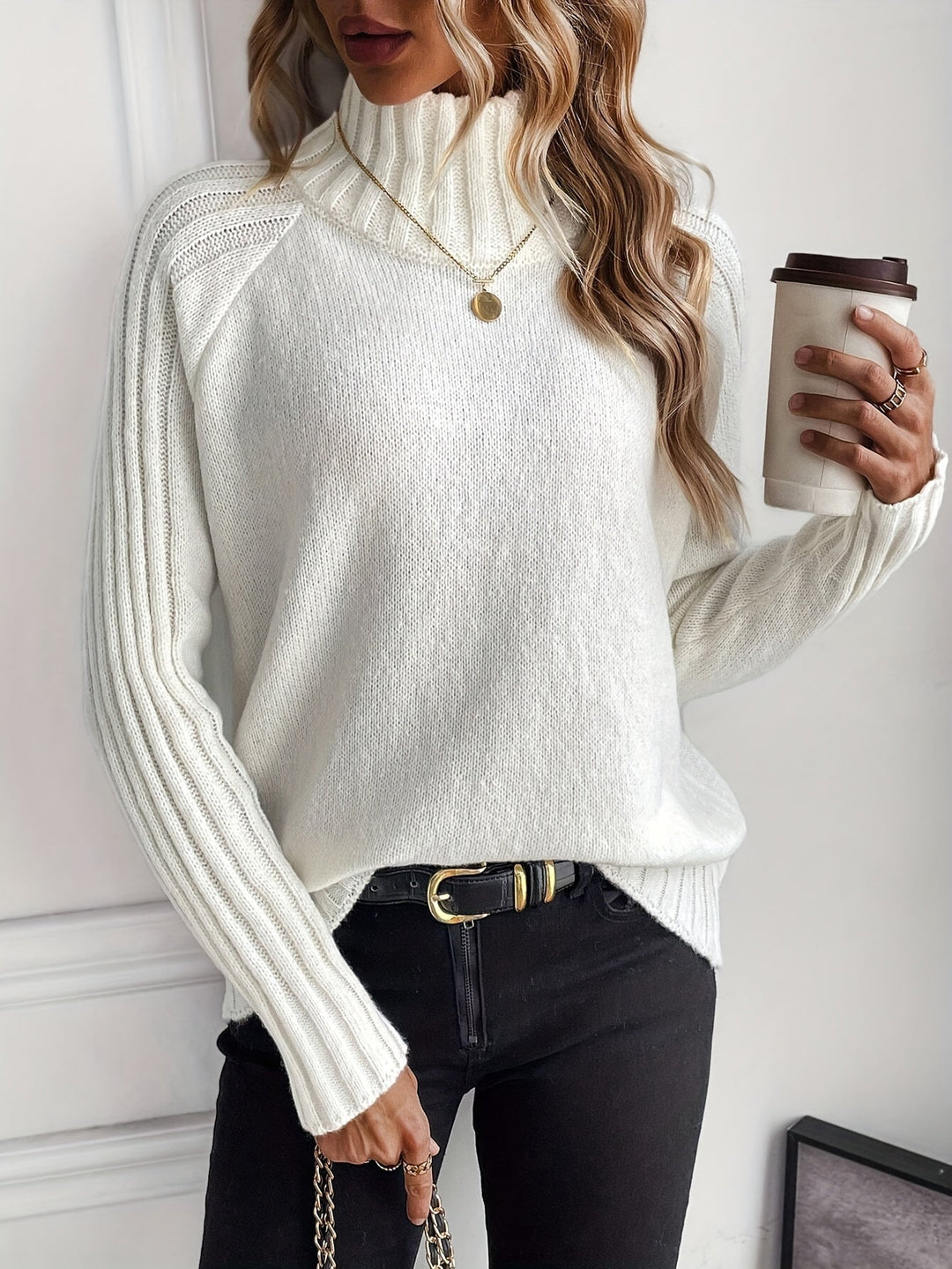 Hannah® Elegant Knit Sweater